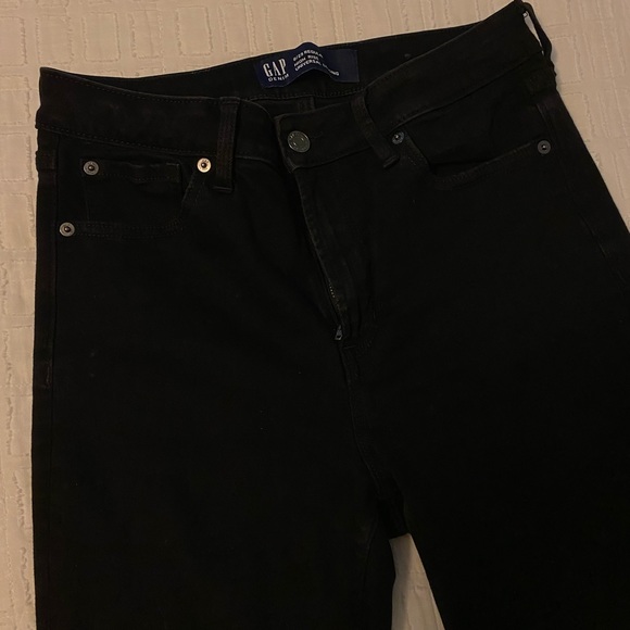 Gap size 8/29 black leggings jeans - Picture 3 of 5